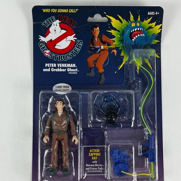 The Real Ghostbusters PETER VENKMAN and GRABBER GHOST Figures 2020 - Picture 1 of 6